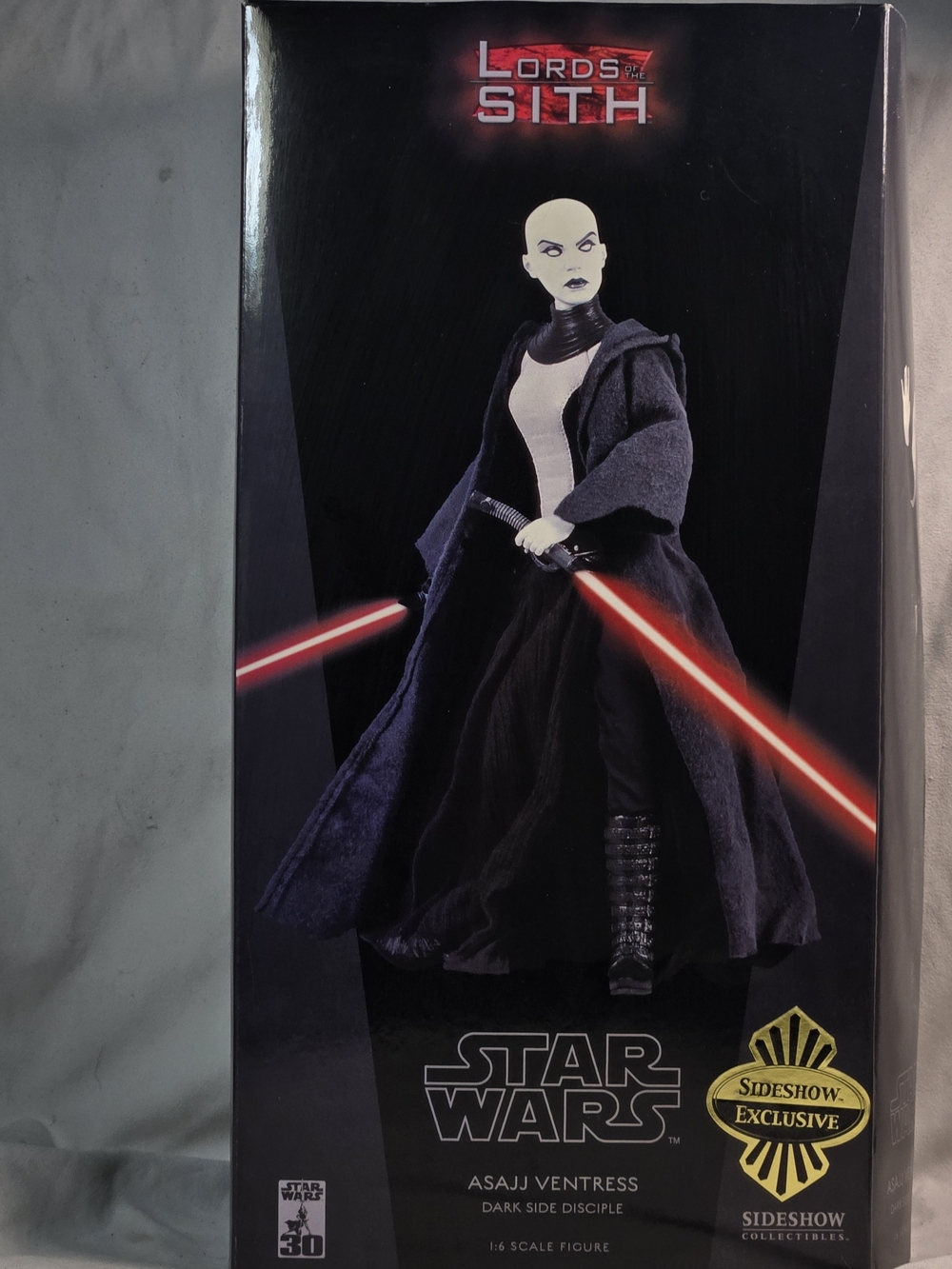 Star Wars Asajj Ventress Sideshow Exclusive 1/6 Scale Figure Lords of the Sith